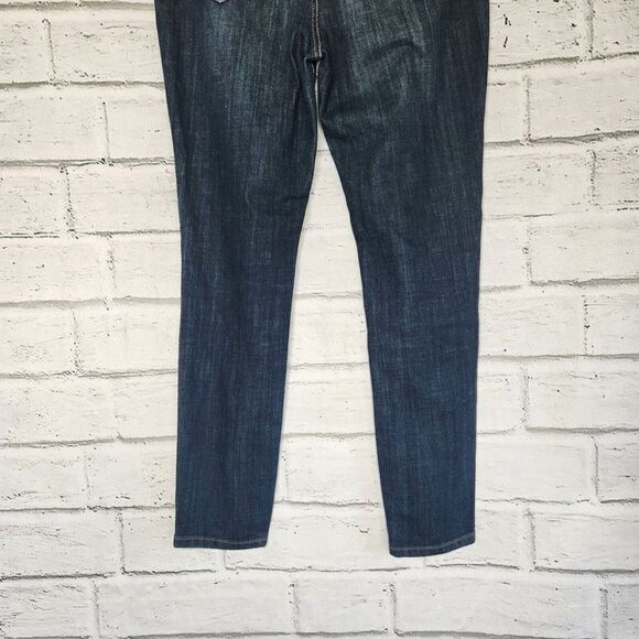 BDG From Urban Outfitters High Rise Seam Ankle  Jeans Womens 32x29 Dark Wash - Picture 5 of 12